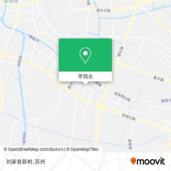 刘家巷新村地图