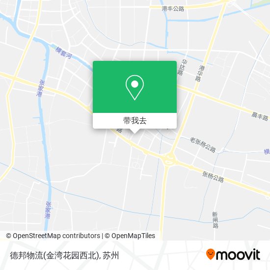 德邦物流(金湾花园西北)地图