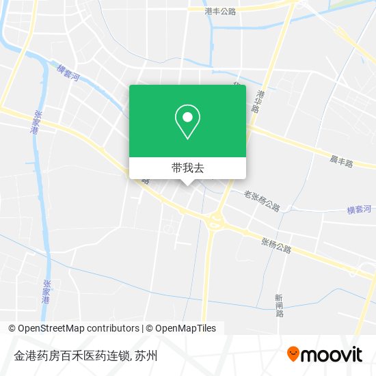 金港药房百禾医药连锁地图