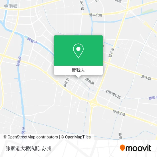 张家港大桥汽配地图