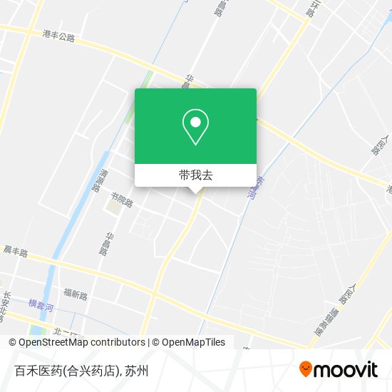 百禾医药(合兴药店)地图