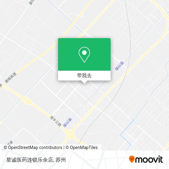 星诚医药连锁乐余店地图