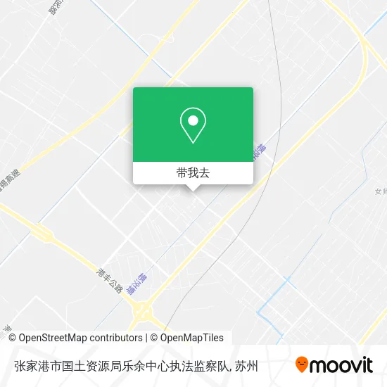 张家港市国土资源局乐余中心执法监察队地图
