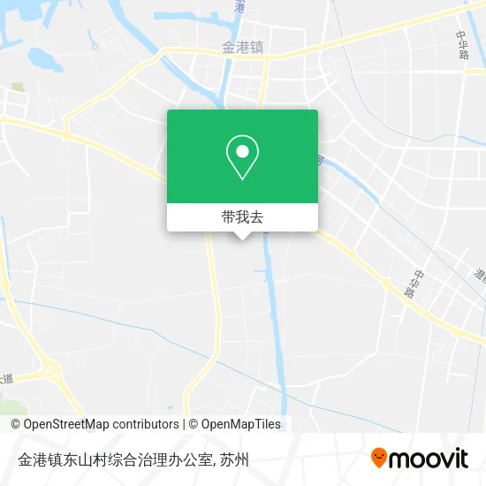 金港镇东山村综合治理办公室地图