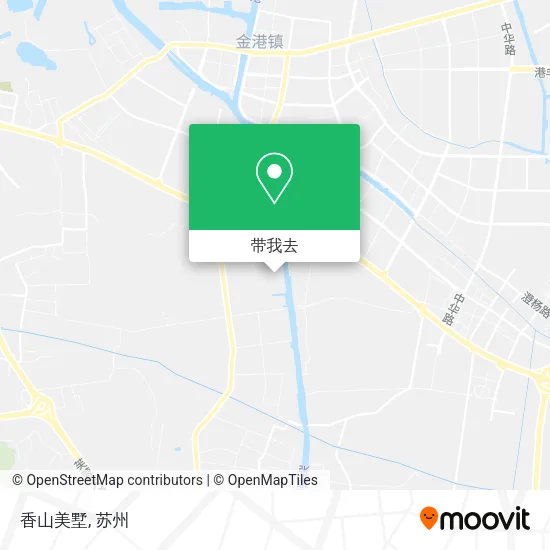 香山美墅地图