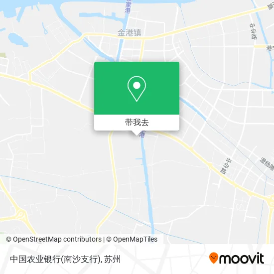 中国农业银行(南沙支行)地图