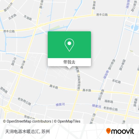 天润电器水暖总汇地图