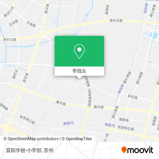 晨阳学校-小学部地图