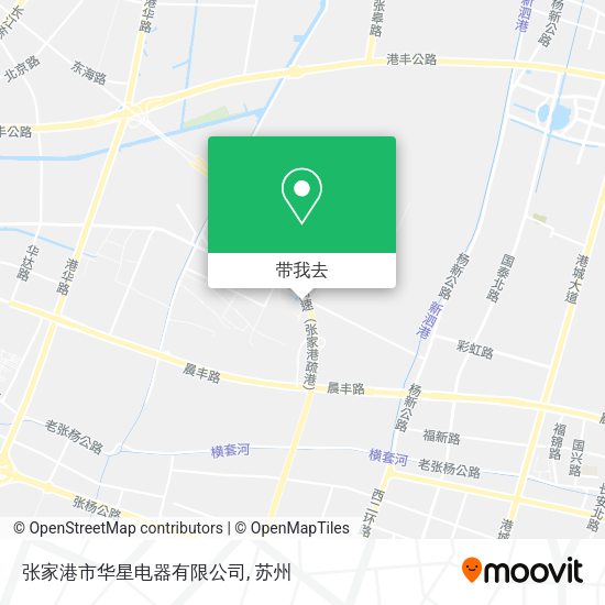 张家港市华星电器有限公司地图