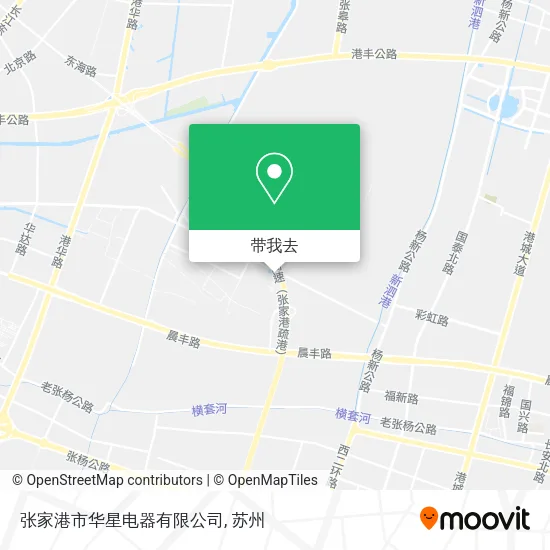 张家港市华星电器有限公司地图