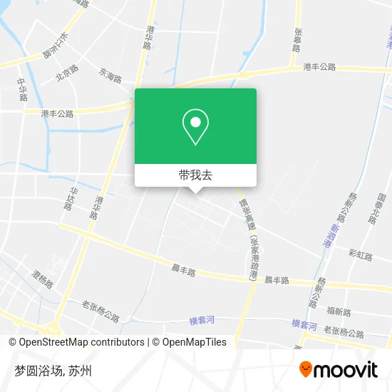 梦圆浴场地图