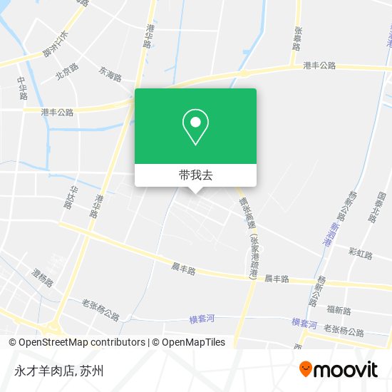 永才羊肉店地图