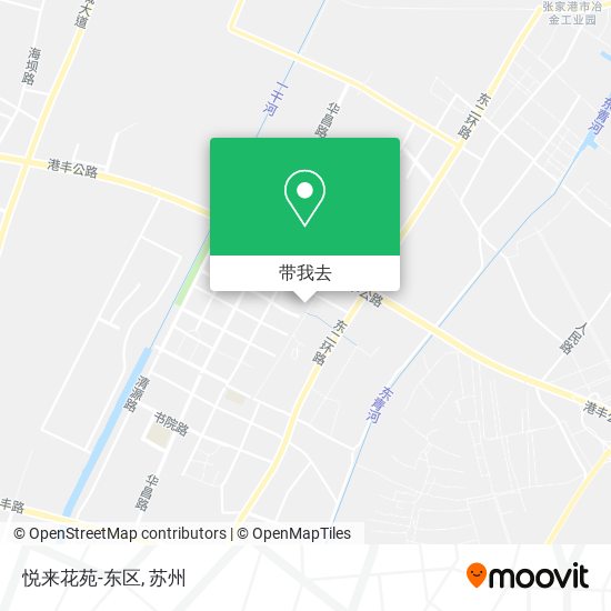 悦来花苑-东区地图