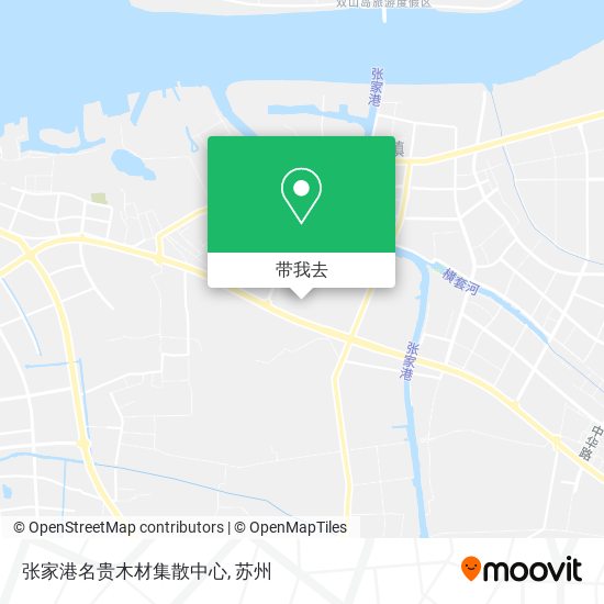 张家港名贵木材集散中心地图