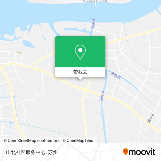 山北社区服务中心地图