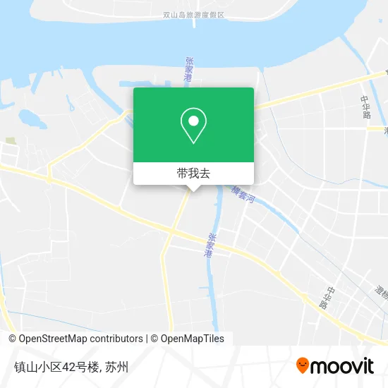 镇山小区42号楼地图