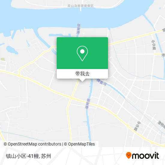 镇山小区-41幢地图