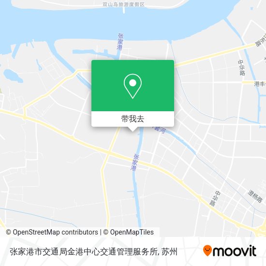 张家港市交通局金港中心交通管理服务所地图