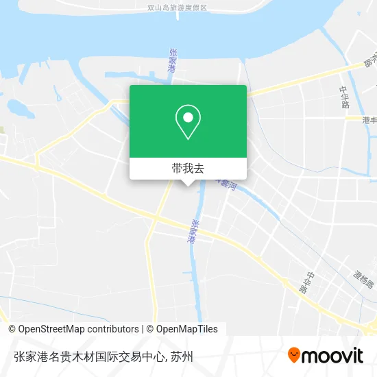 张家港名贵木材国际交易中心地图