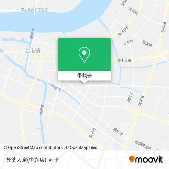 外婆人家(中兴店)地图