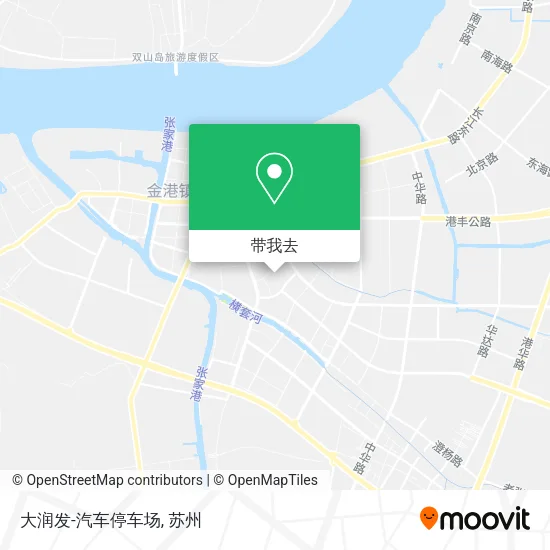 大润发-汽车停车场地图