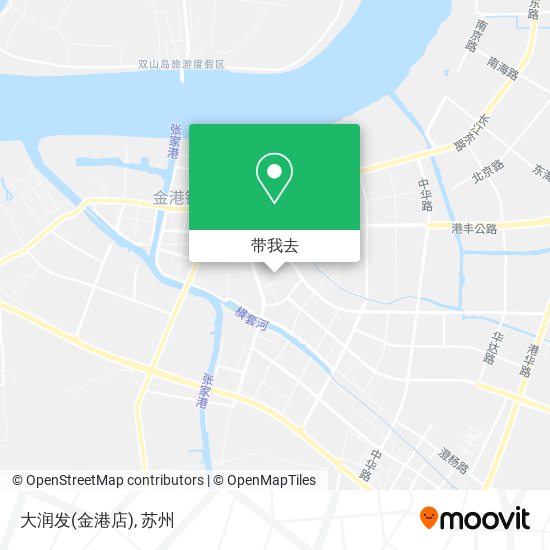 大润发(金港店)地图