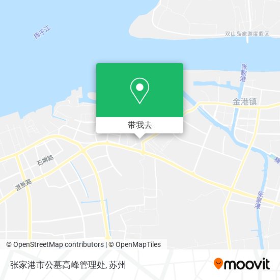 张家港市公墓高峰管理处地图