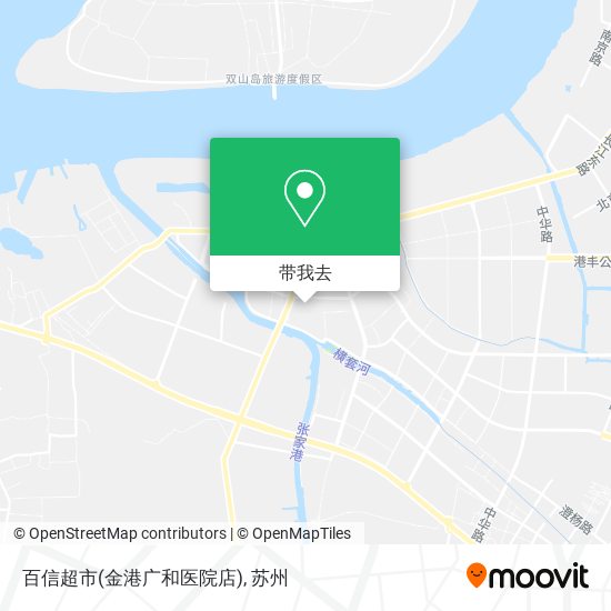 百信超市(金港广和医院店)地图