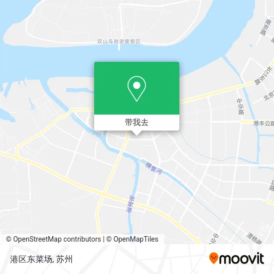 港区东菜场地图