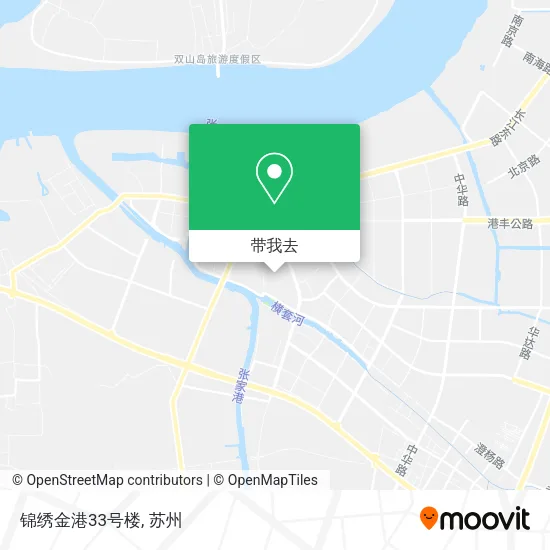 锦绣金港33号楼地图