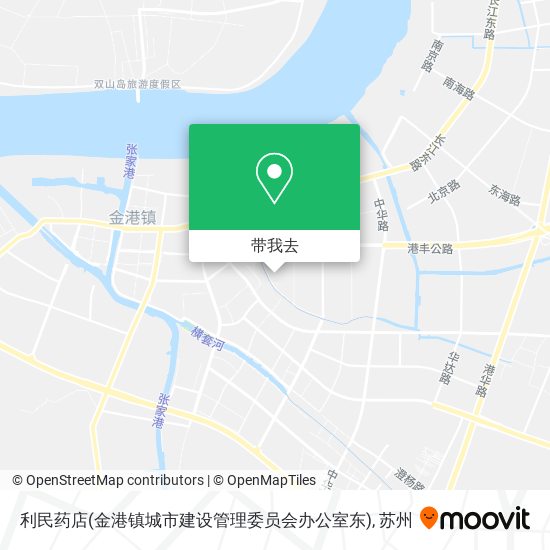 利民药店(金港镇城市建设管理委员会办公室东)地图