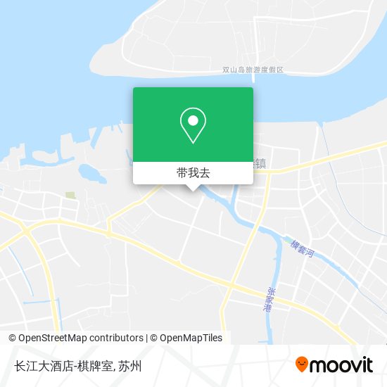 长江大酒店-棋牌室地图