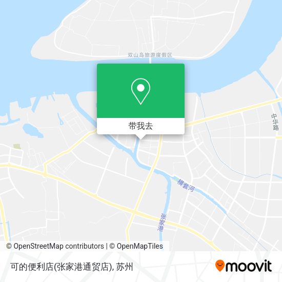 可的便利店(张家港通贸店)地图