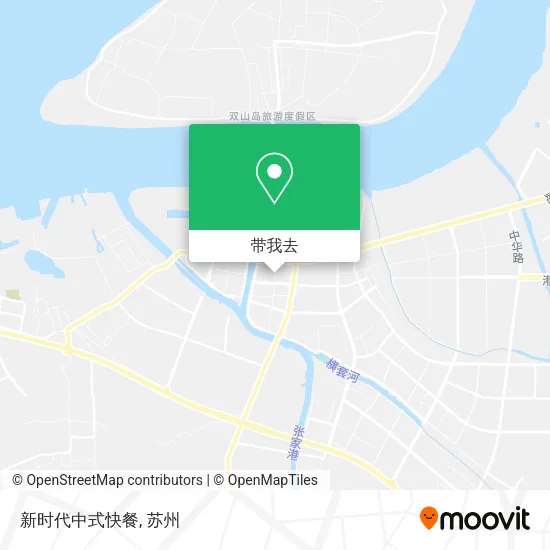 新时代中式快餐地图