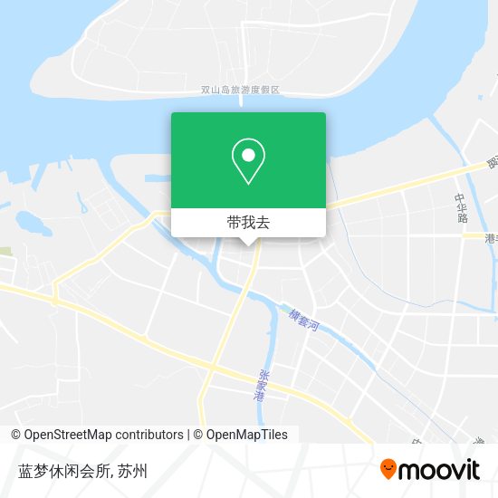蓝梦休闲会所地图