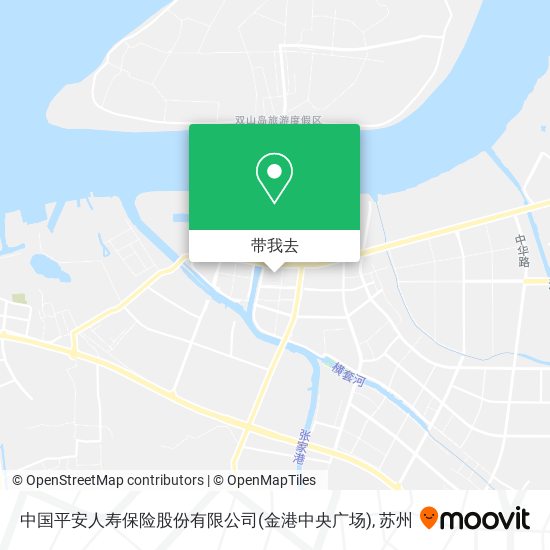 中国平安人寿保险股份有限公司(金港中央广场)地图