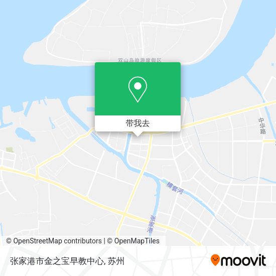 张家港市金之宝早教中心地图