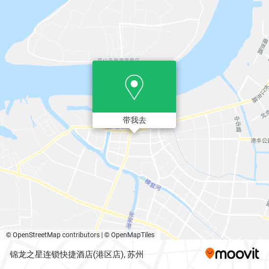 锦龙之星连锁快捷酒店(港区店)地图