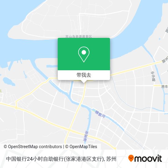 中国银行24小时自助银行(张家港港区支行)地图