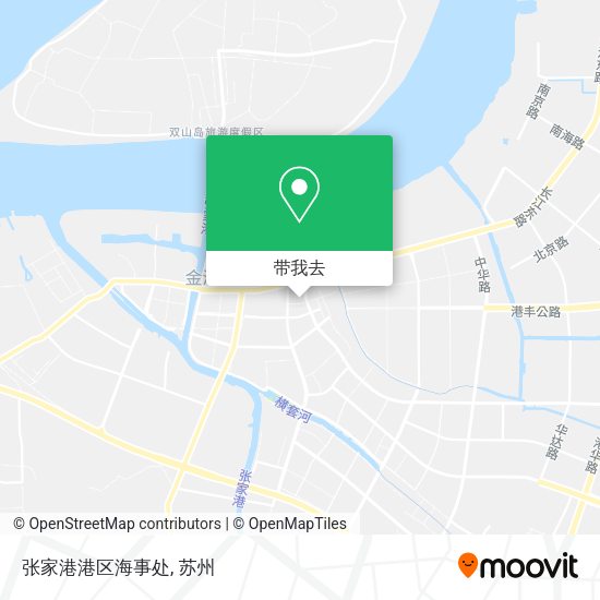 张家港港区海事处地图