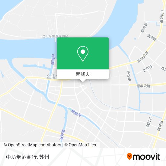 中坊烟酒商行地图