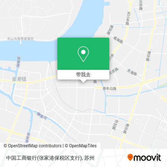 中国工商银行(张家港保税区支行)地图
