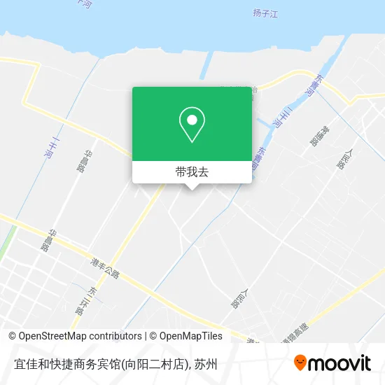 宜佳和快捷商务宾馆(向阳二村店)地图