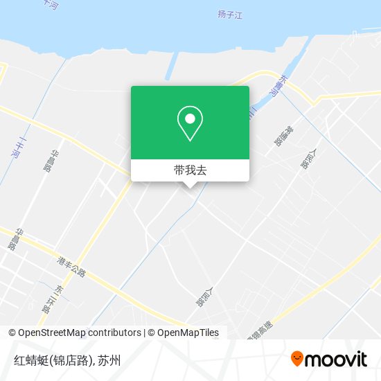 红蜻蜓(锦店路)地图