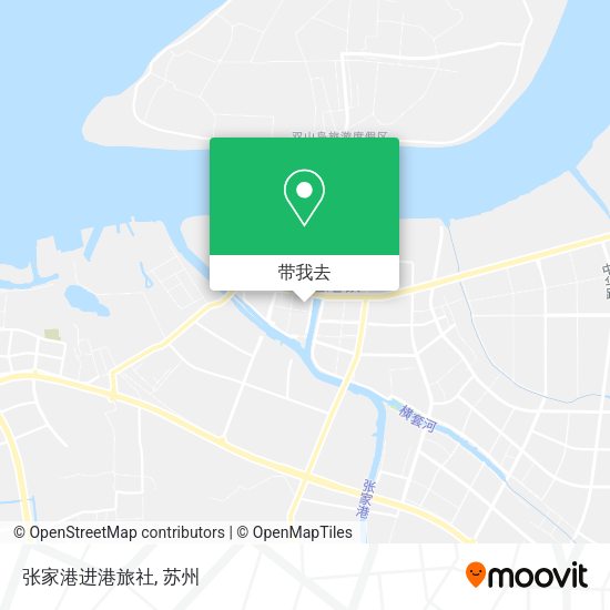 张家港进港旅社地图