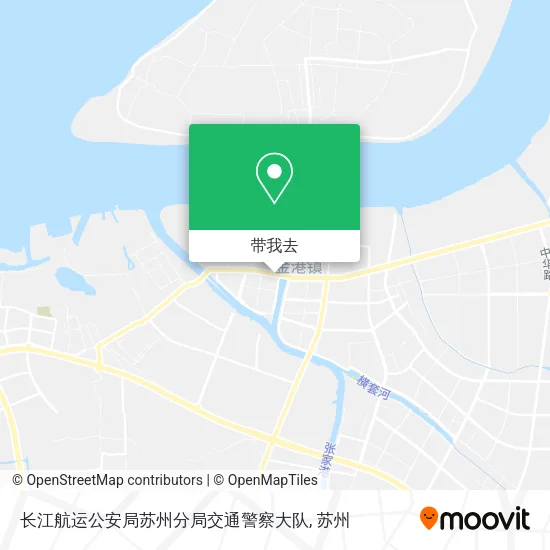 长江航运公安局苏州分局交通警察大队地图