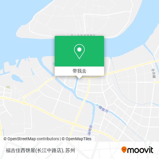 福吉佳西饼屋(长江中路店)地图