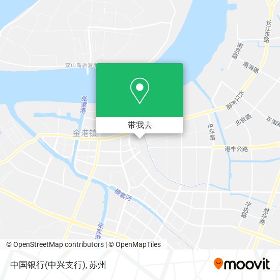 中国银行(中兴支行)地图
