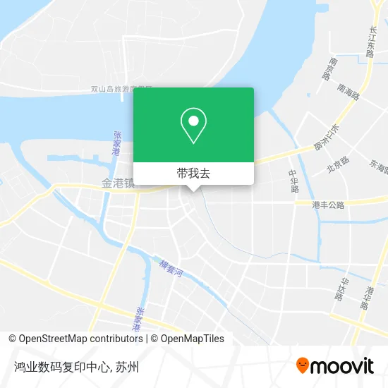 鸿业数码复印中心地图
