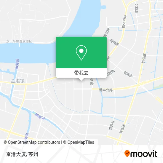 京港大厦地图